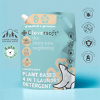 Cloversoft Plant-Based Anti Dust Mite 4 in 1 Laundry Detergent Refill Pack (1.5L)
