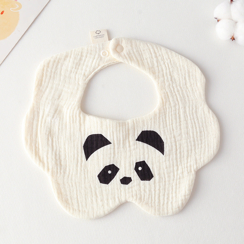 Baby Cotton Drool Petal Bibs