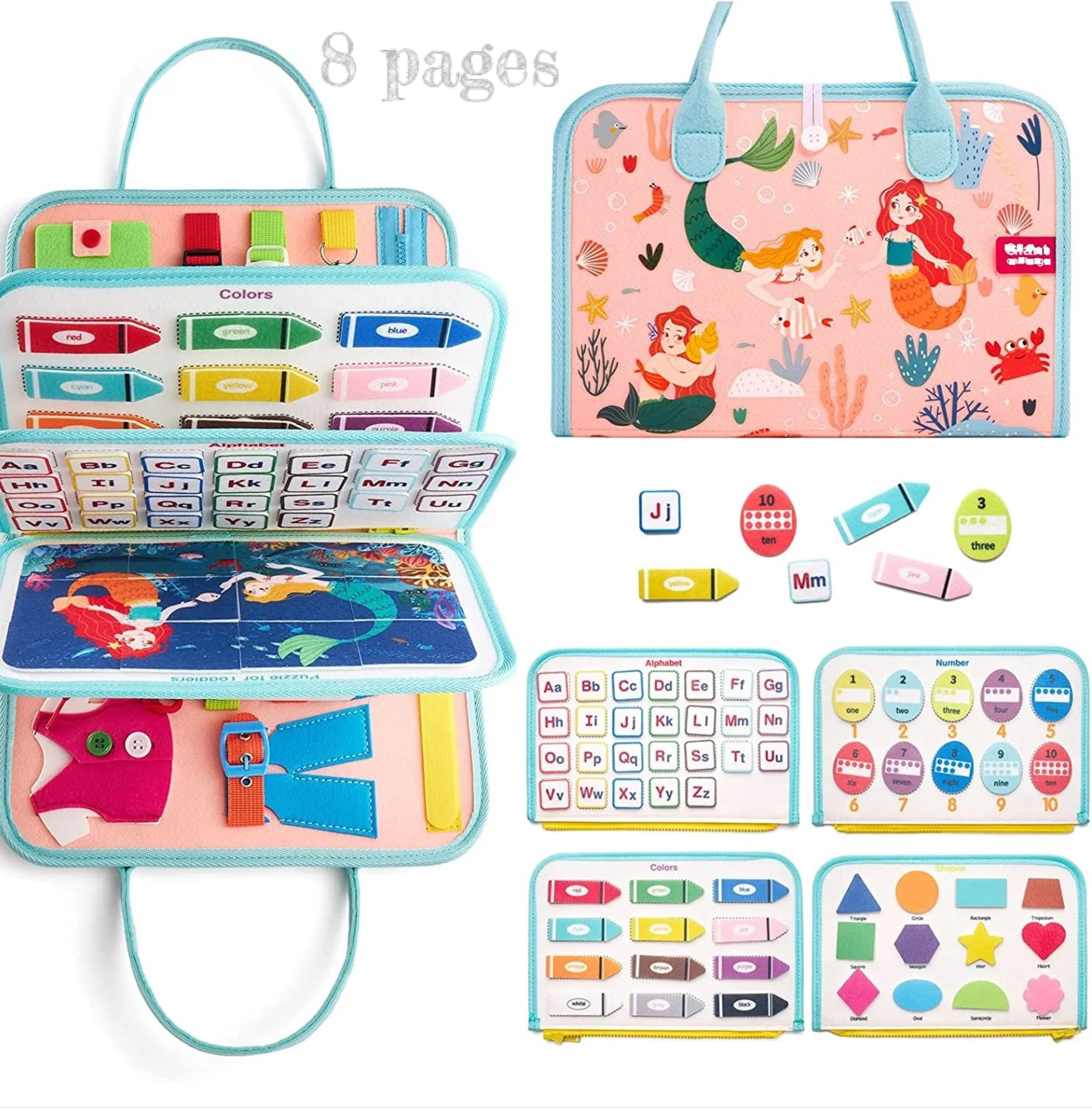 Montessori-inspired Toddler Busy Book