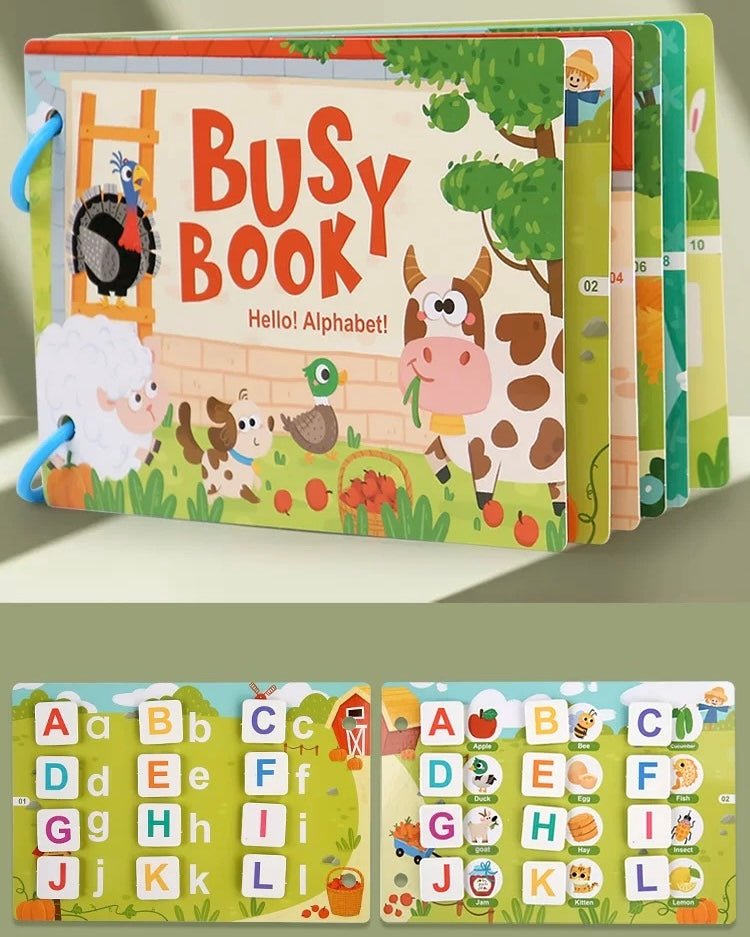 Montessori-inspired Busy Book (Hard Book)