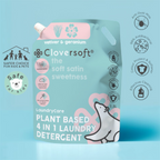 Cloversoft Plant-Based Anti Dust Mite 4 in 1 Laundry Detergent Refill Pack (1.5L)