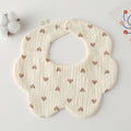 Baby Cotton Drool Petal Bibs