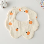 Baby Cotton Drool Petal Bibs