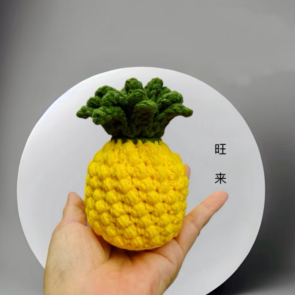Handmade Crochet Orange / Pineapple