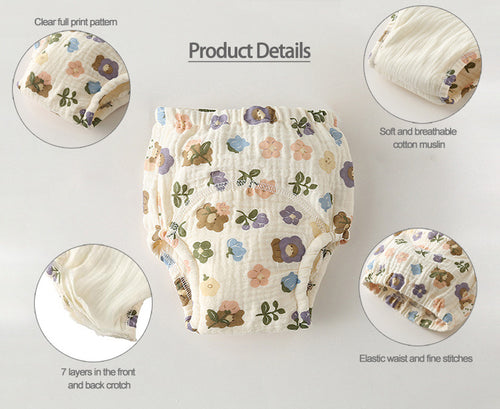 7-Layer Toilet Training Pants / Reusable Diaper