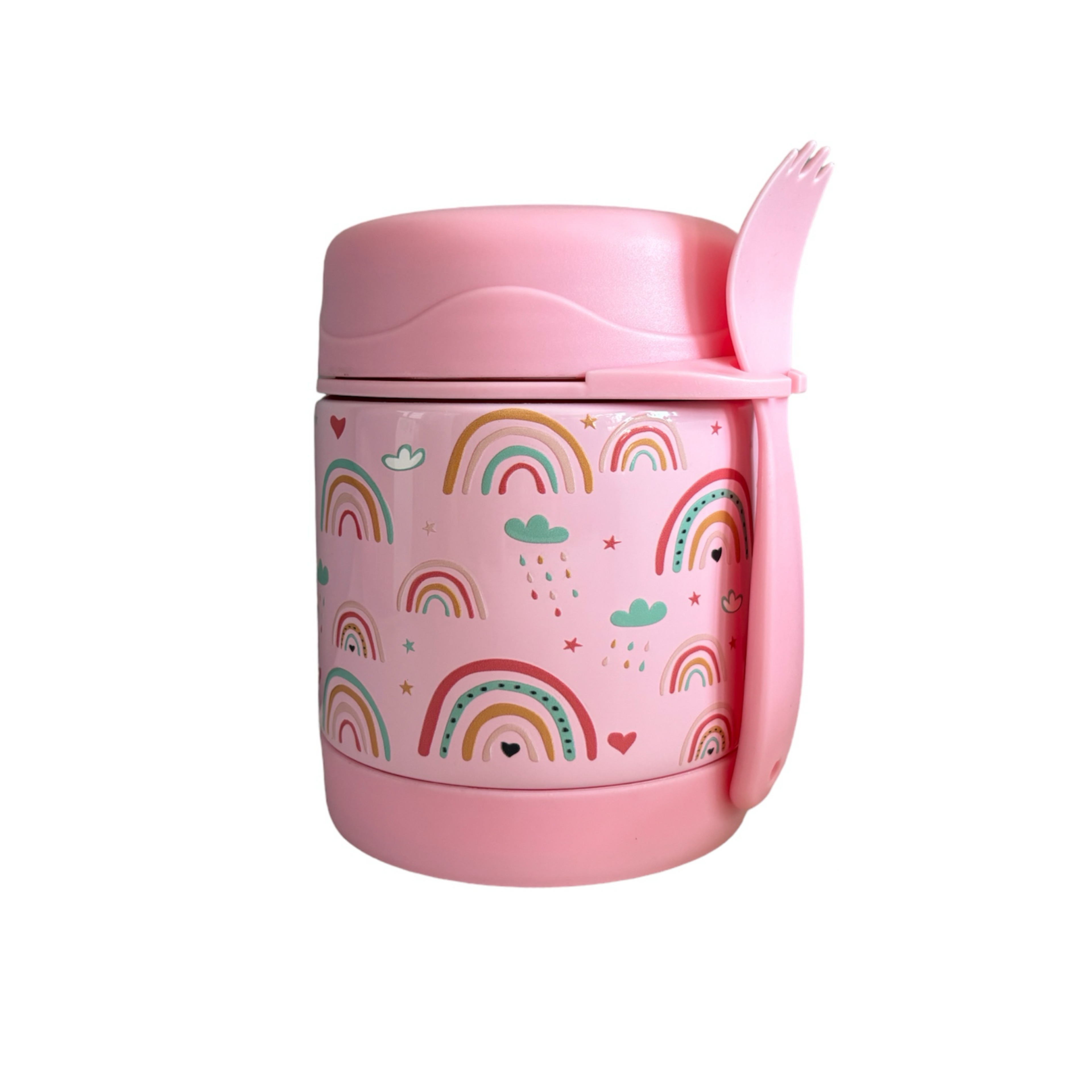 Baby Food Jar with Spork (350ml)