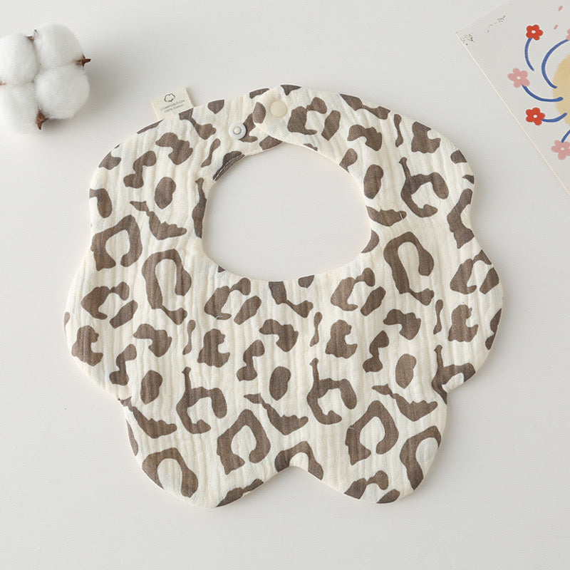Baby Cotton Drool Petal Bibs