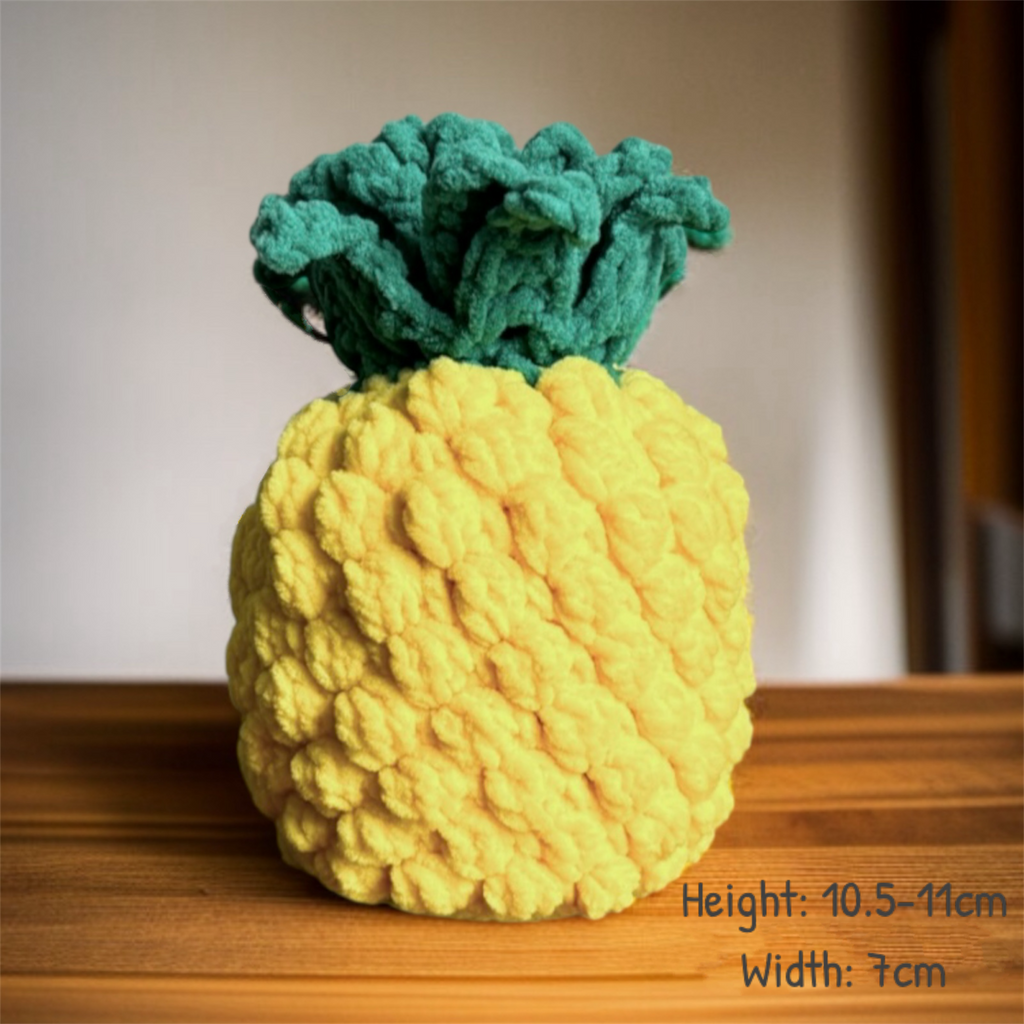 Handmade Crochet Orange / Pineapple