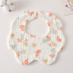 Baby Cotton Drool Petal Bibs