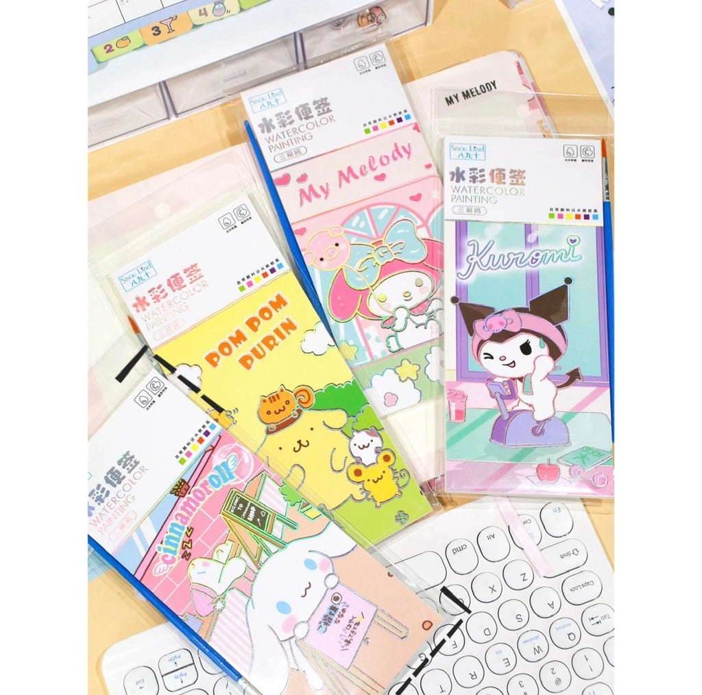 Paper Watercolor Painting Book