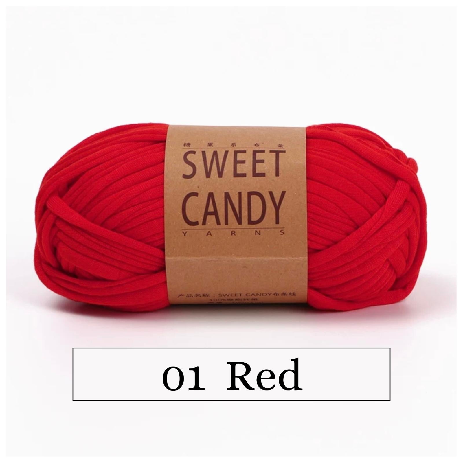 Sweet Candy Tee Shirt Yarn (100g)