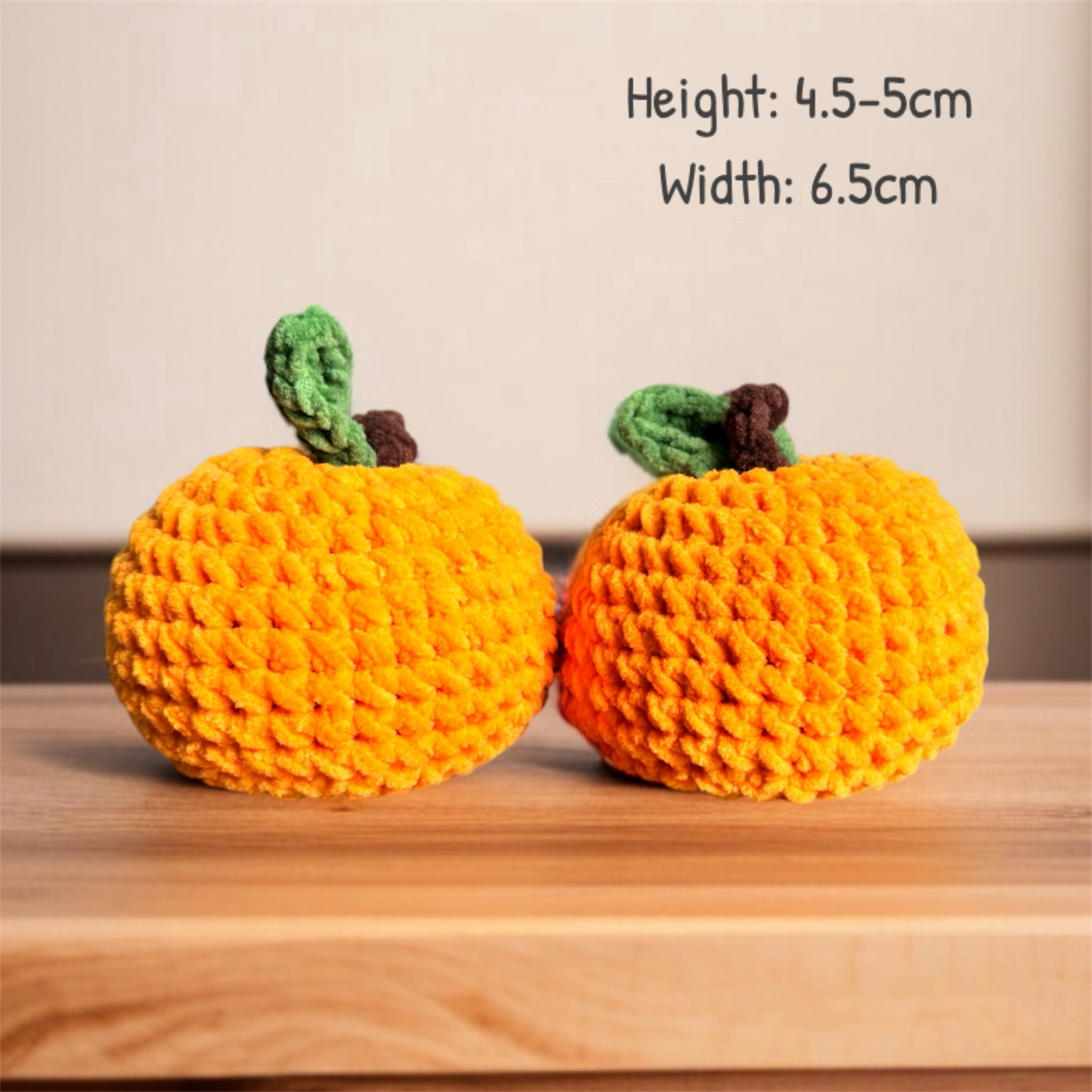 Handmade Crochet Orange / Pineapple