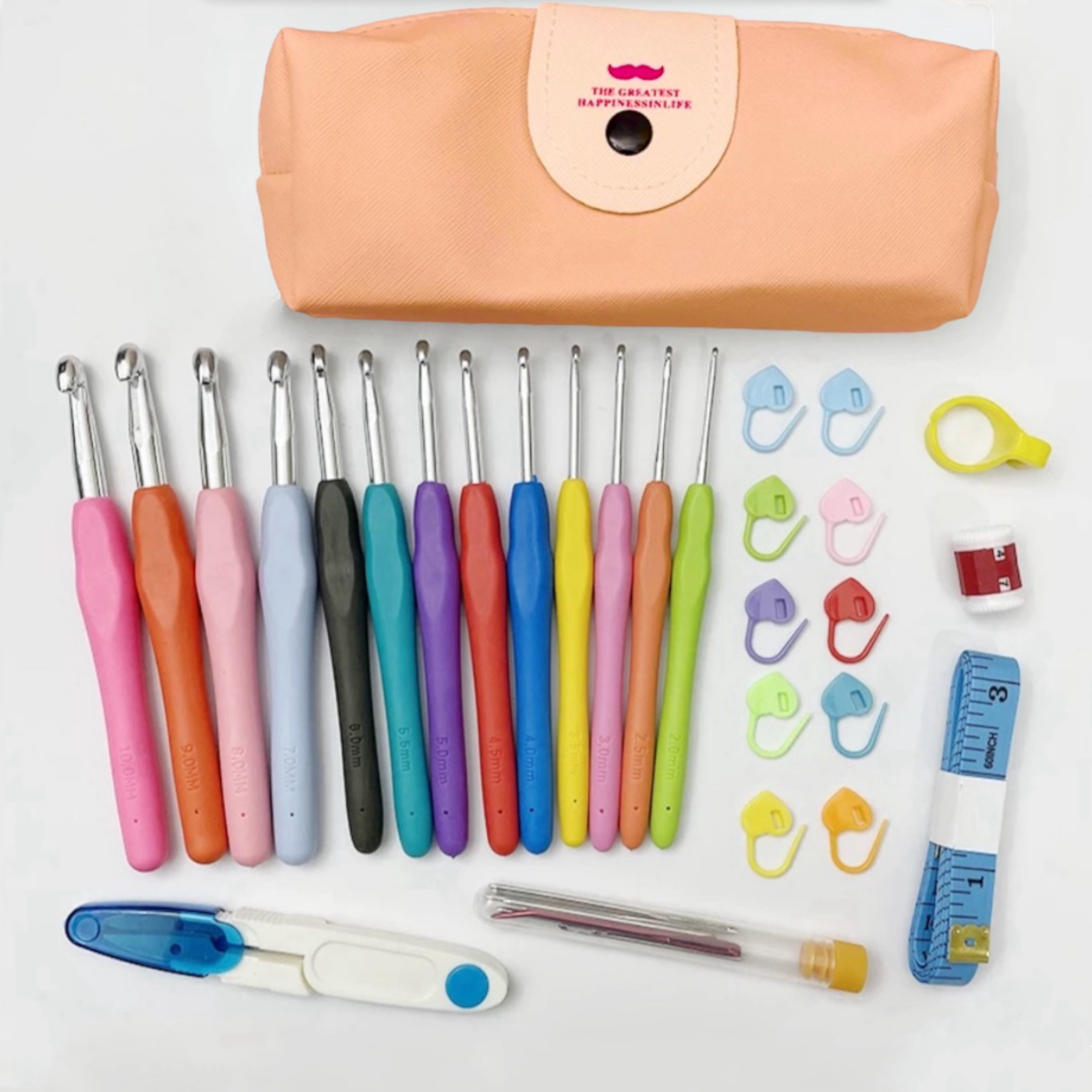 Crochet Hook Set with Bag (39pcs)