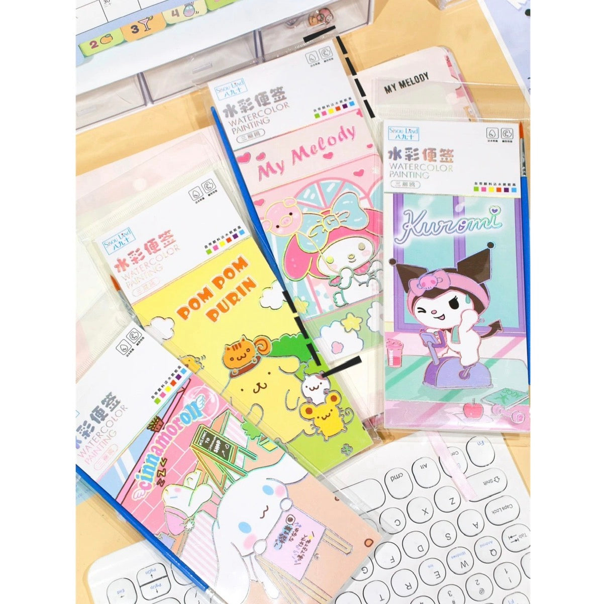 Paper Watercolor Painting Book