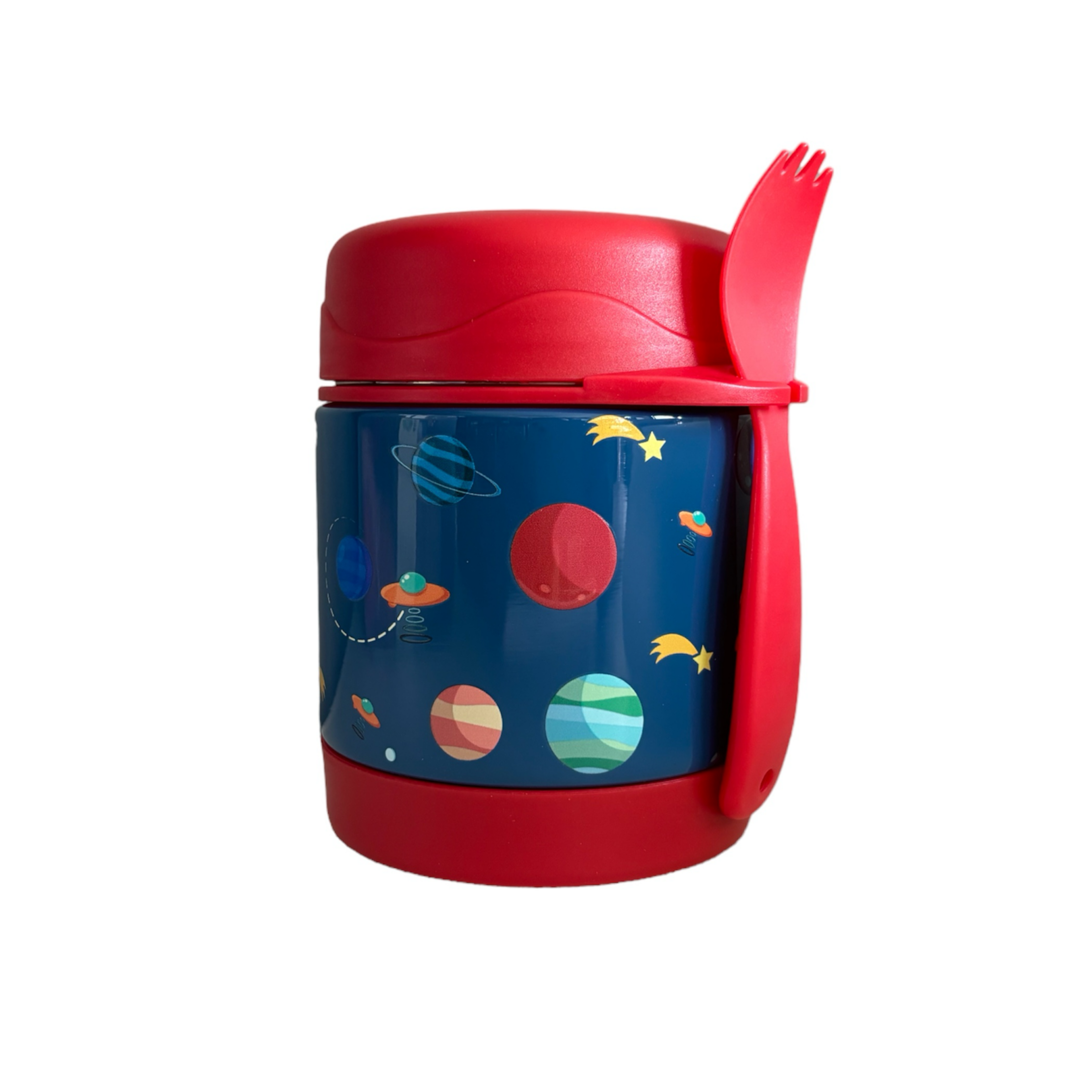 Baby Food Jar with Spork (350ml)