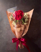 Handmade Crochet Floral Bouquet - Series Kraft