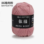 4ply Milk Cotton Yarn (50g)