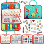 Montessori-inspired Toddler Busy Book