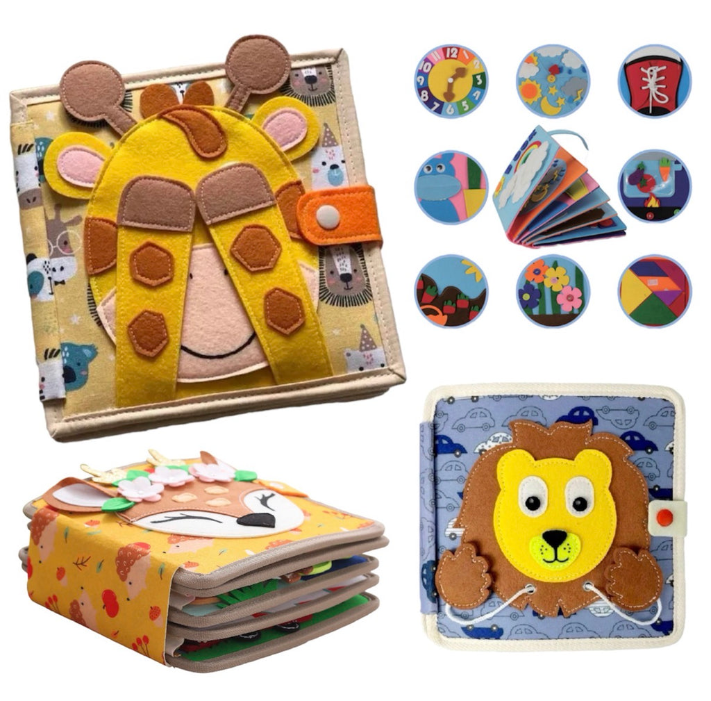 Montessori-inspired Toddler Busy Book