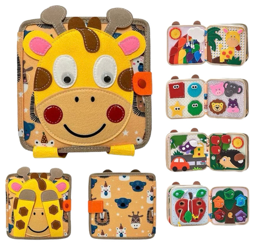 Montessori-inspired Toddler Busy Book