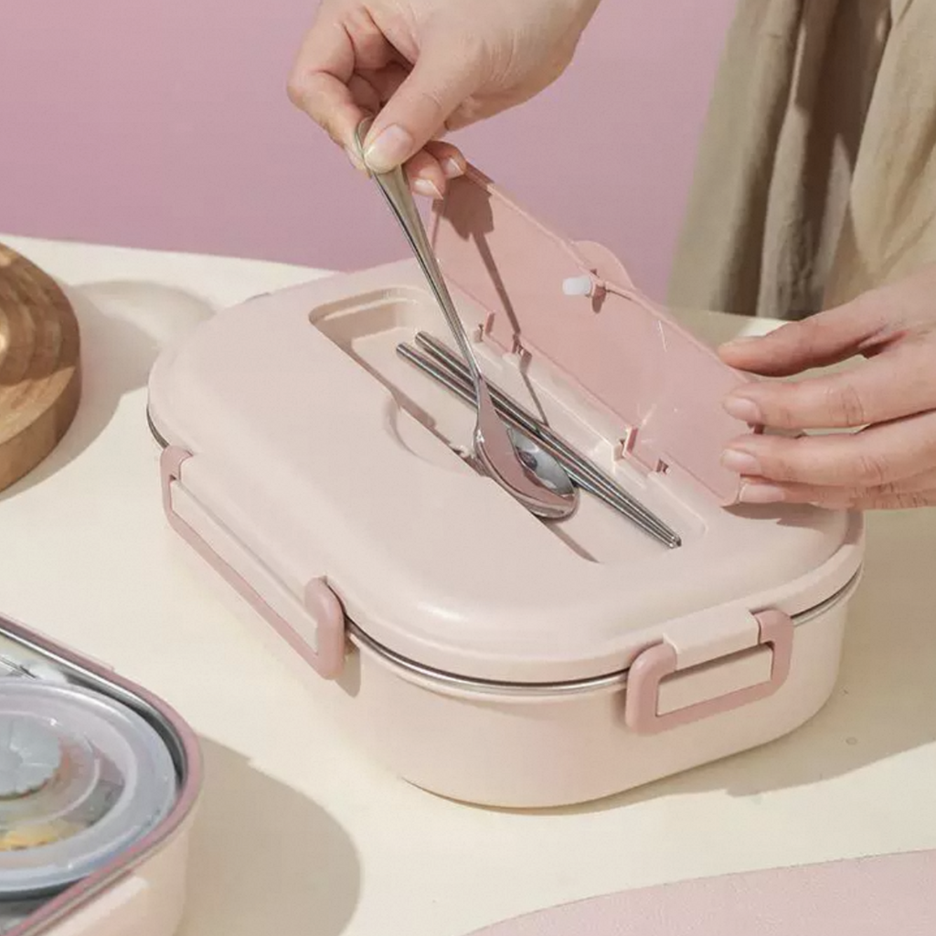 Lunch Box with Bag (4 compartment)