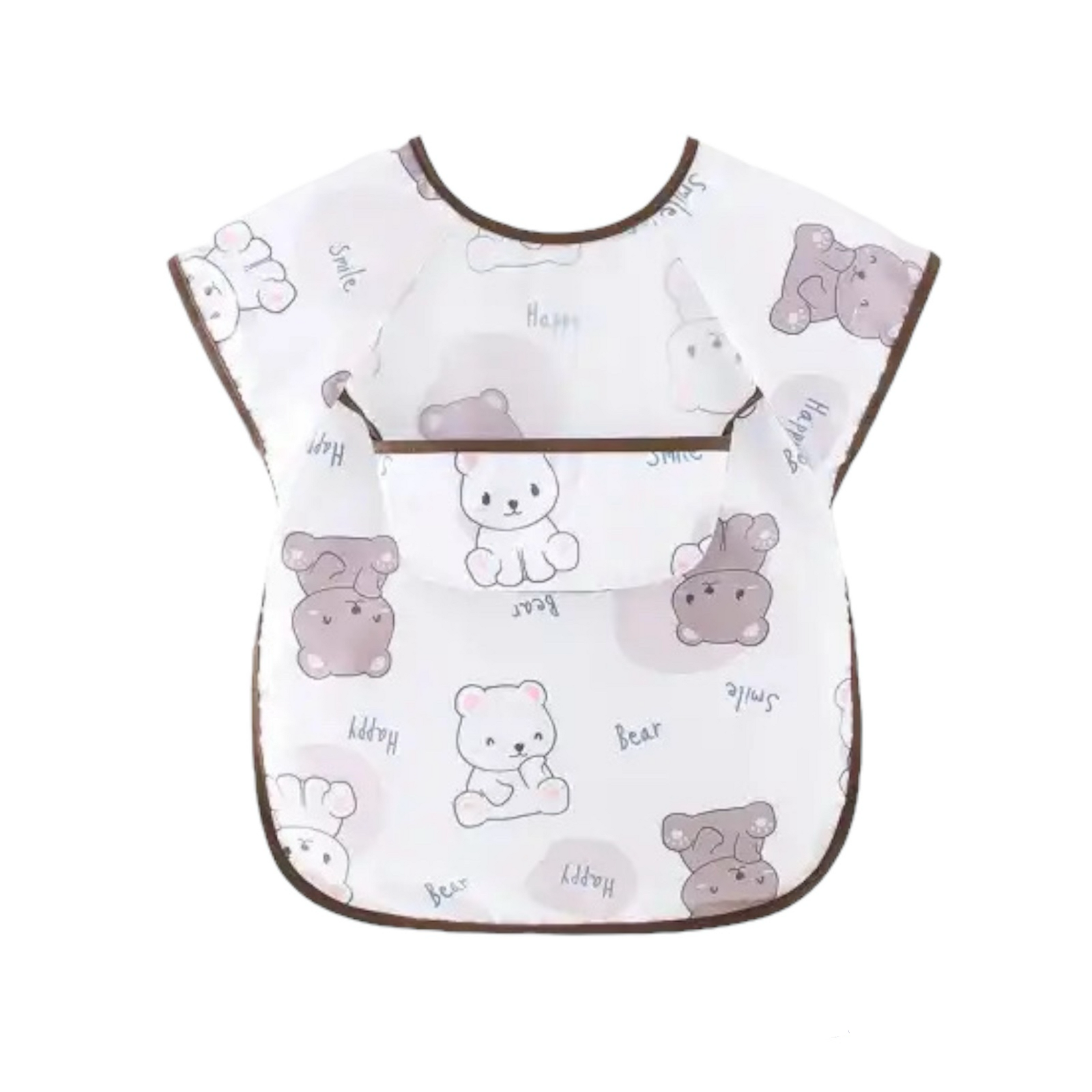 Waterproof Short Sleeve Weaning Bibs