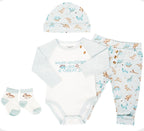 Baby Essential 4piece Set - Newborn Hospital Essential Set