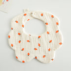 Baby Cotton Drool Petal Bibs