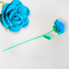 BYOB Build Your Own Bouquet / Paper Bag / Flower Wrapping Paper / Crochet Flower Stalk / Leaves