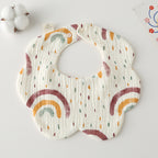 Baby Cotton Drool Petal Bibs