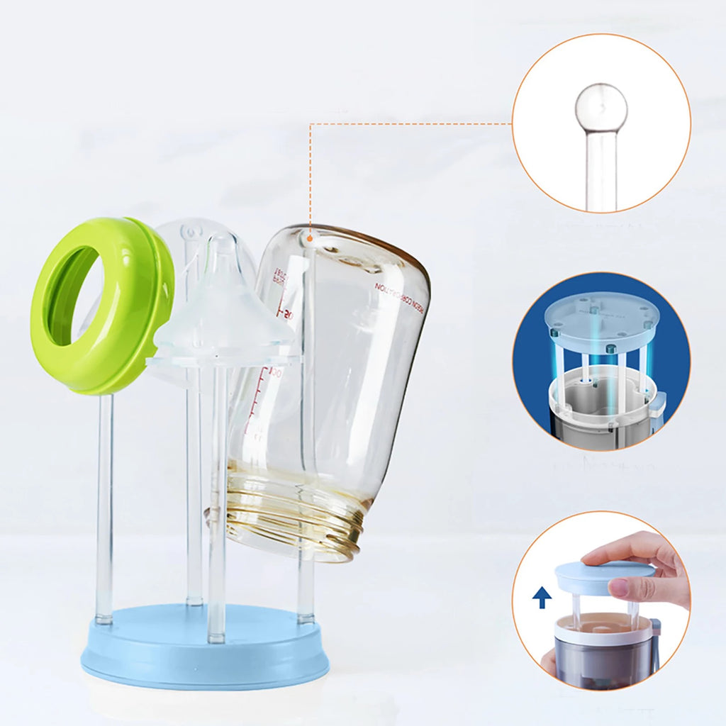 6 in 1 Baby Milk Bottle Cleaning Portable Travel Set