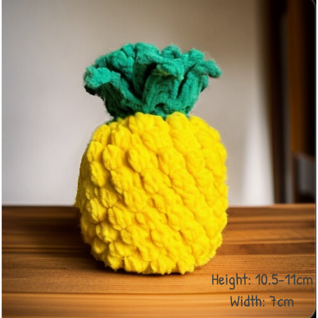 Handmade Crochet Orange / Pineapple
