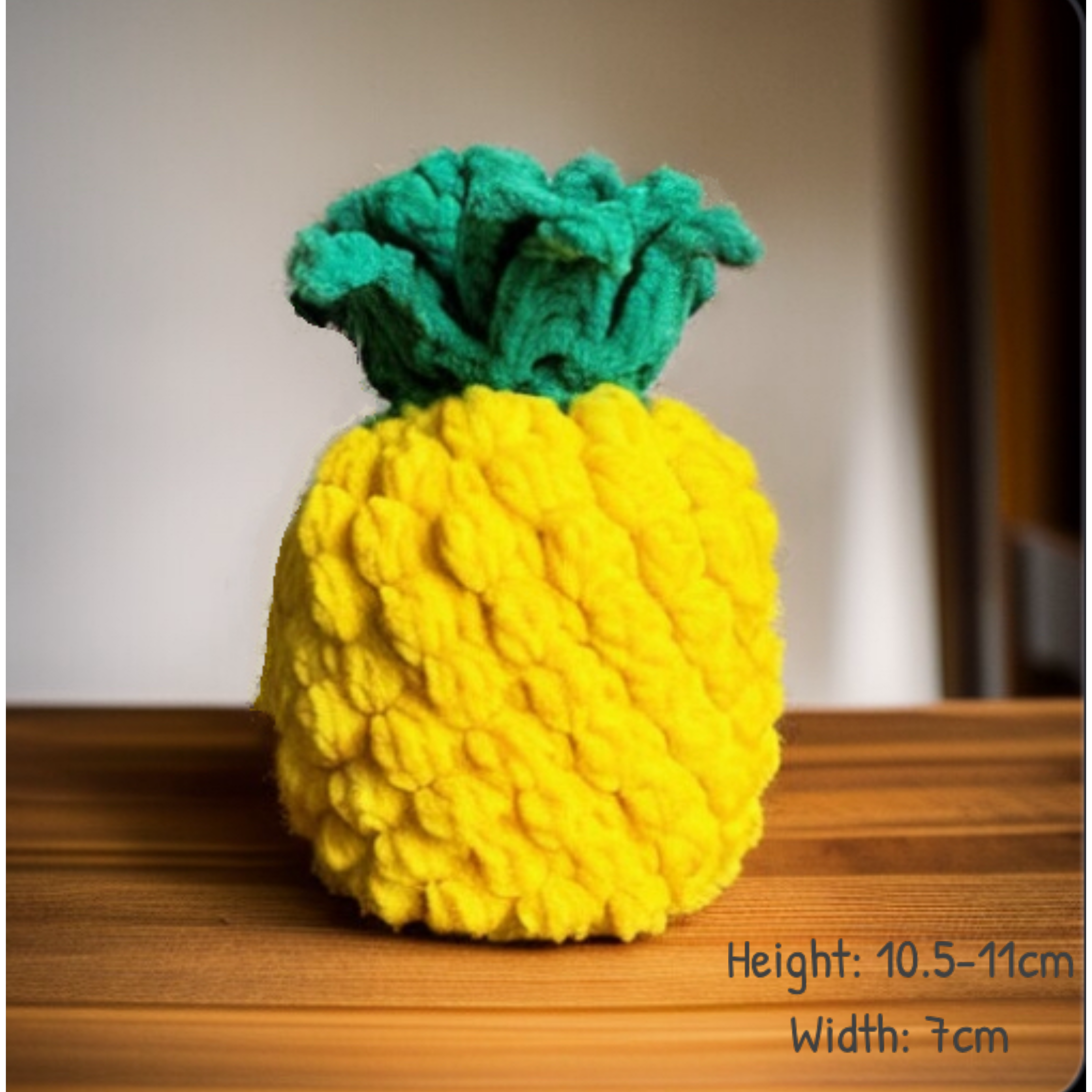 Handmade Crochet Orange / Pineapple