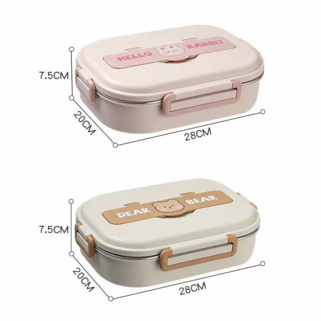 Lunch Box with Bag (4 compartment)