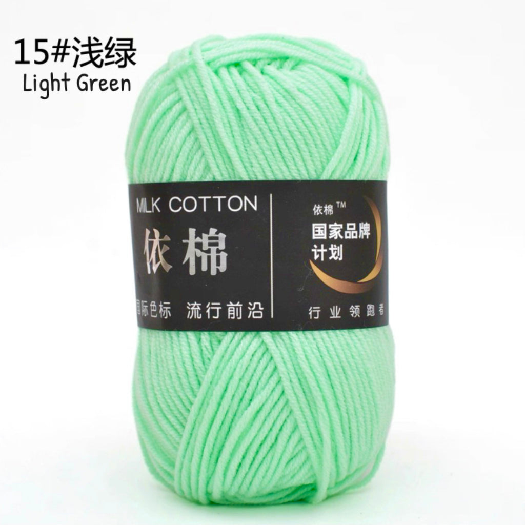 4ply Milk Cotton Yarn (50g)