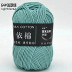 4ply Milk Cotton Yarn (50g)