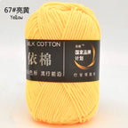 4ply Milk Cotton Yarn (50g)