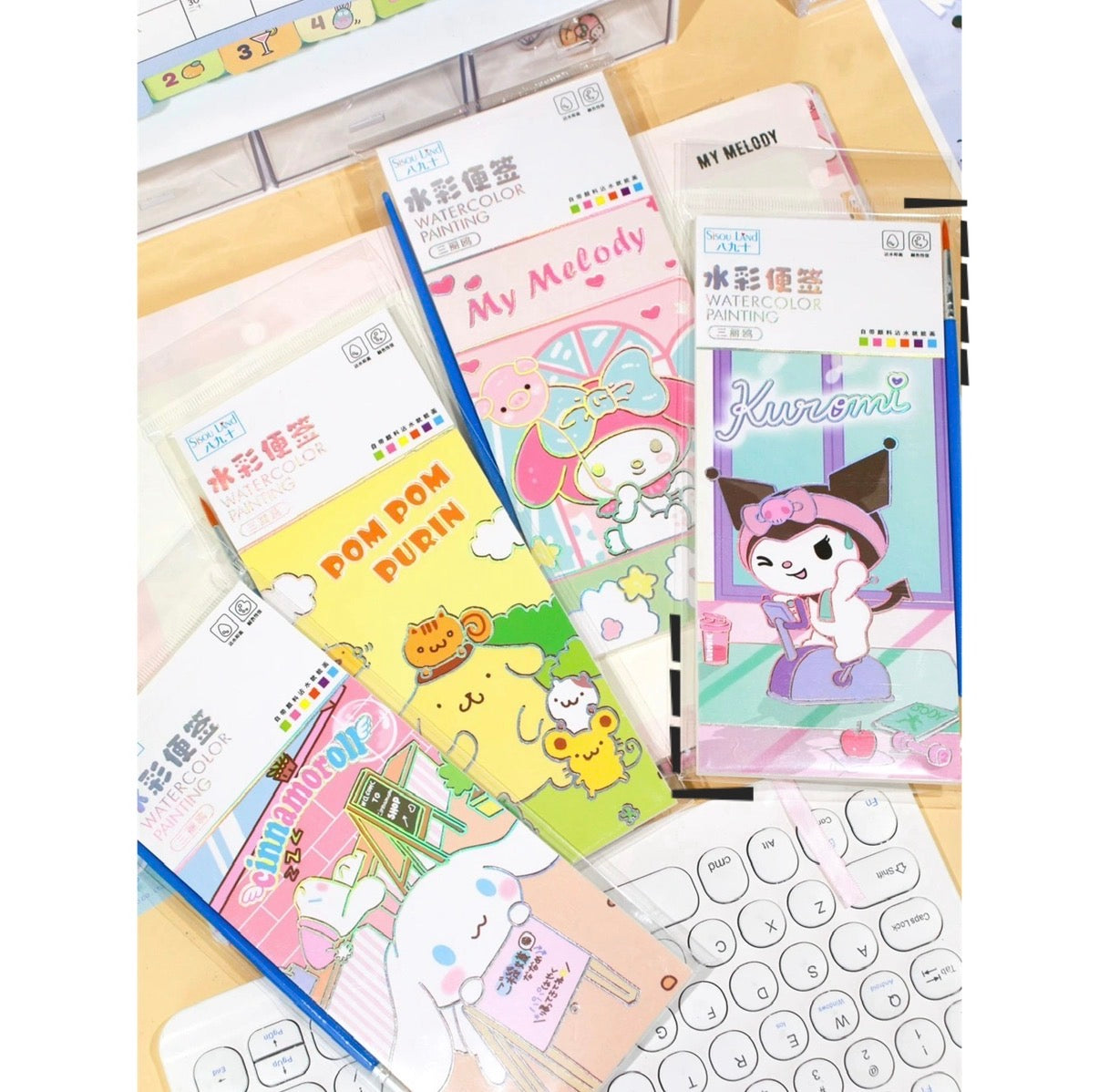 Paper Watercolor Painting Book