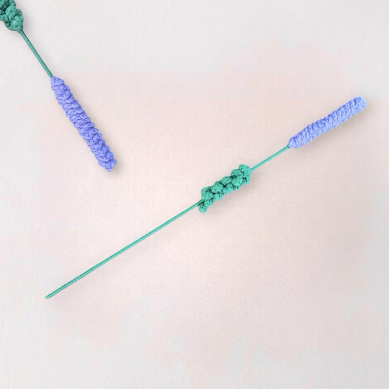 BYOB Build Your Own Bouquet / Paper Bag / Flower Wrapping Paper / Crochet Flower Stalk / Leaves