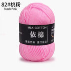 4ply Milk Cotton Yarn (50g)
