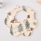 Baby Cotton Drool Petal Bibs