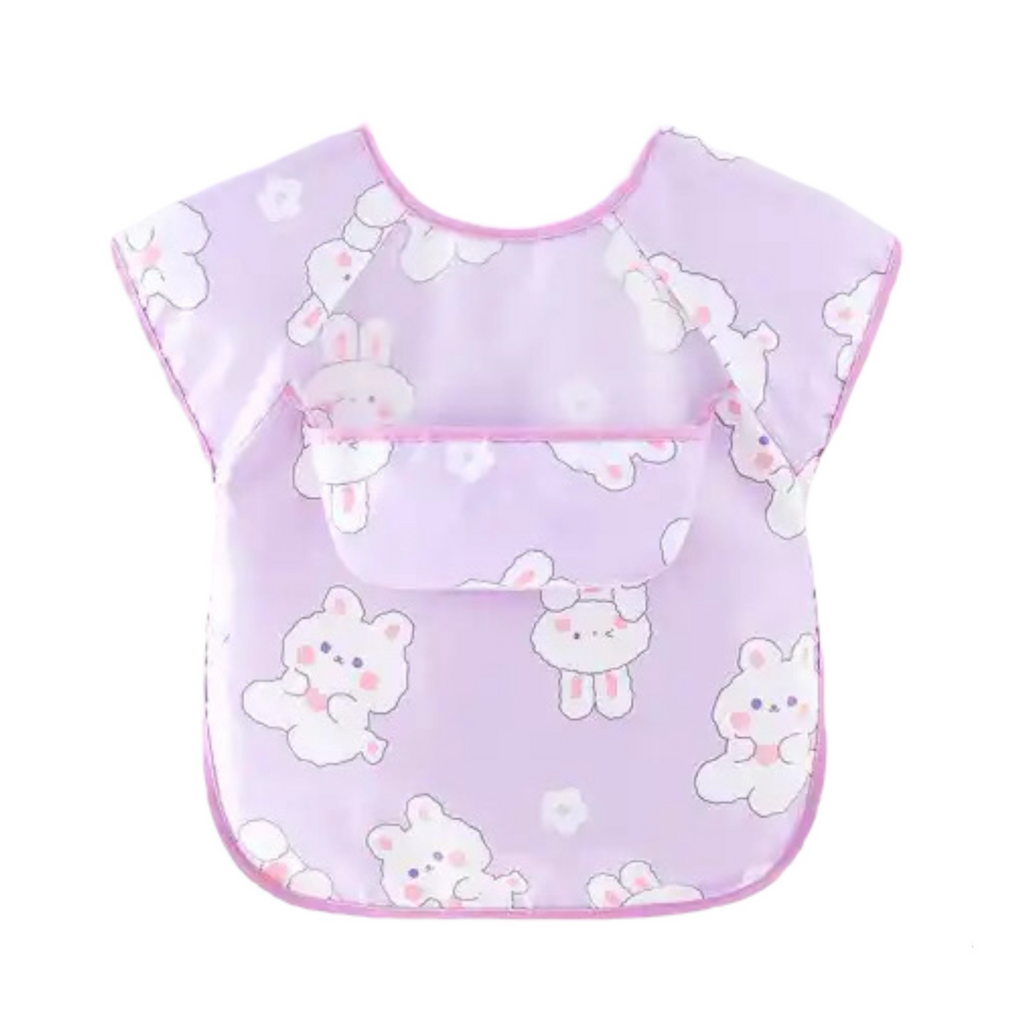 Waterproof Short Sleeve Weaning Bibs