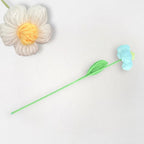 BYOB Build Your Own Bouquet / Paper Bag / Flower Wrapping Paper / Crochet Flower Stalk / Leaves