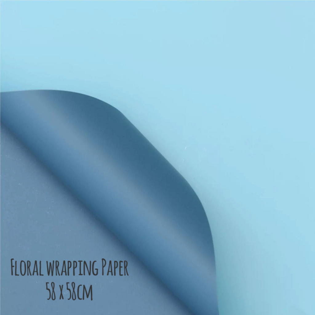 BYOB Build Your Own Bouquet / Paper Bag / Flower Wrapping Paper / Crochet Flower Stalk / Leaves