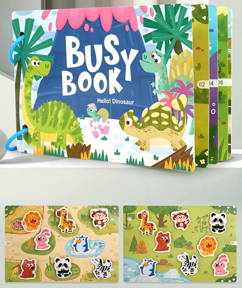 Montessori-inspired Busy Book (Hard Book)