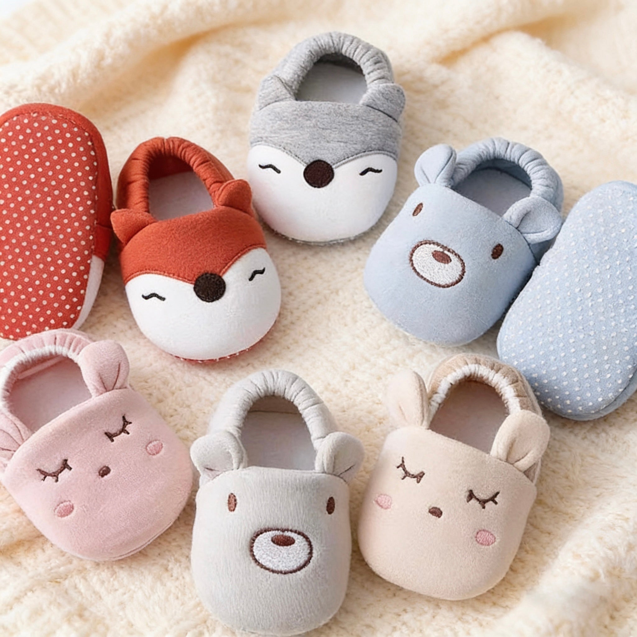 Baby Shoes with Anti-Slip Soft Sole - Baby’s First Shoes