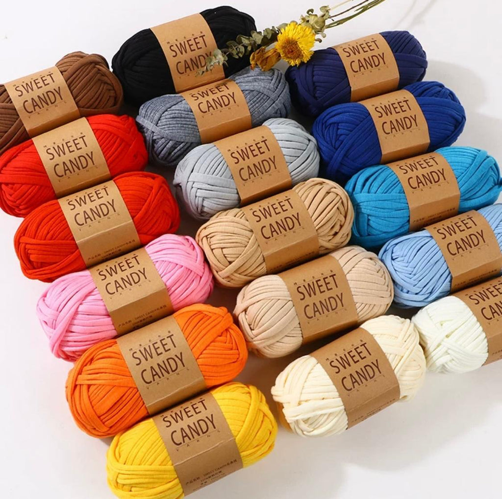 Sweet Candy Tee Shirt Yarn (100g)