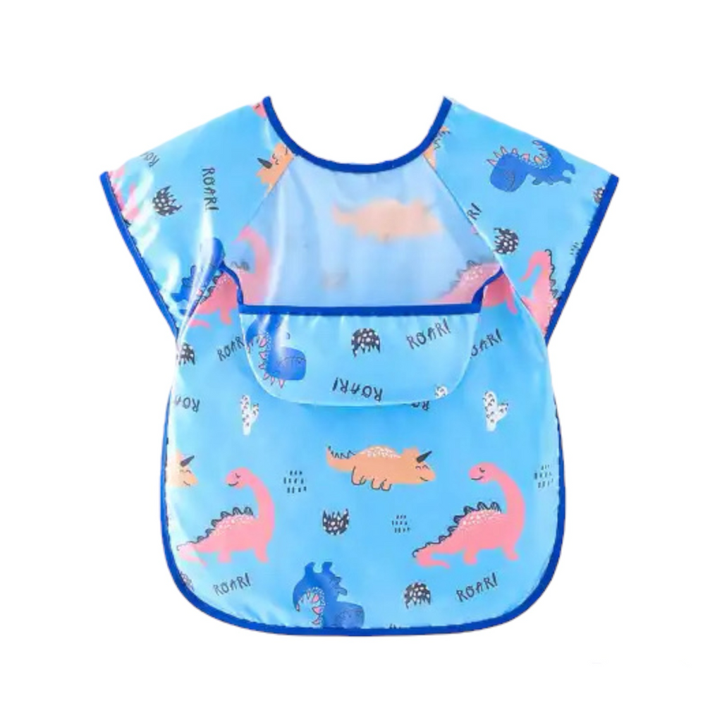 Waterproof Short Sleeve Weaning Bibs