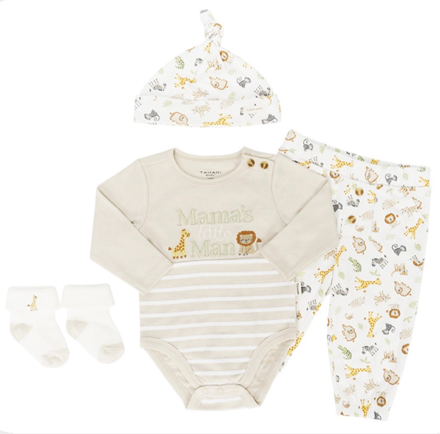 Baby Essential 4piece Set - Newborn Hospital Essential Set