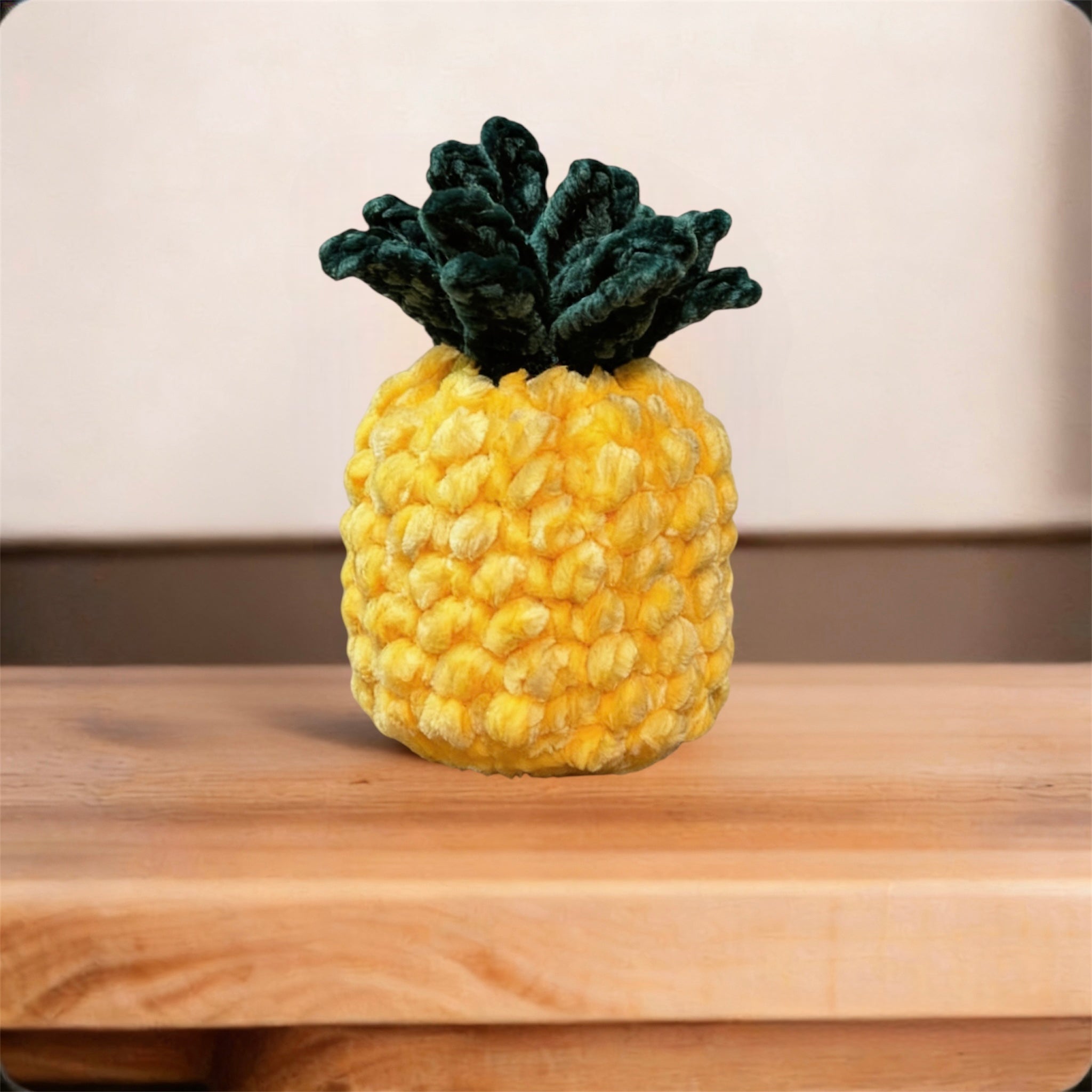 Handmade Crochet Orange / Pineapple